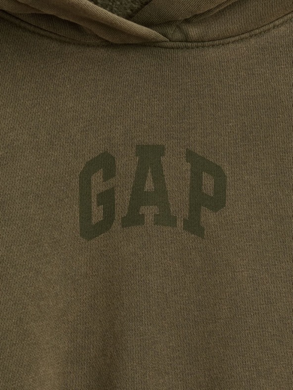 GAP Logo skraćena GAP majica s kapuljačom