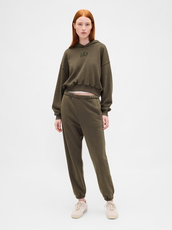 GAP Logo skraćena GAP majica s kapuljačom