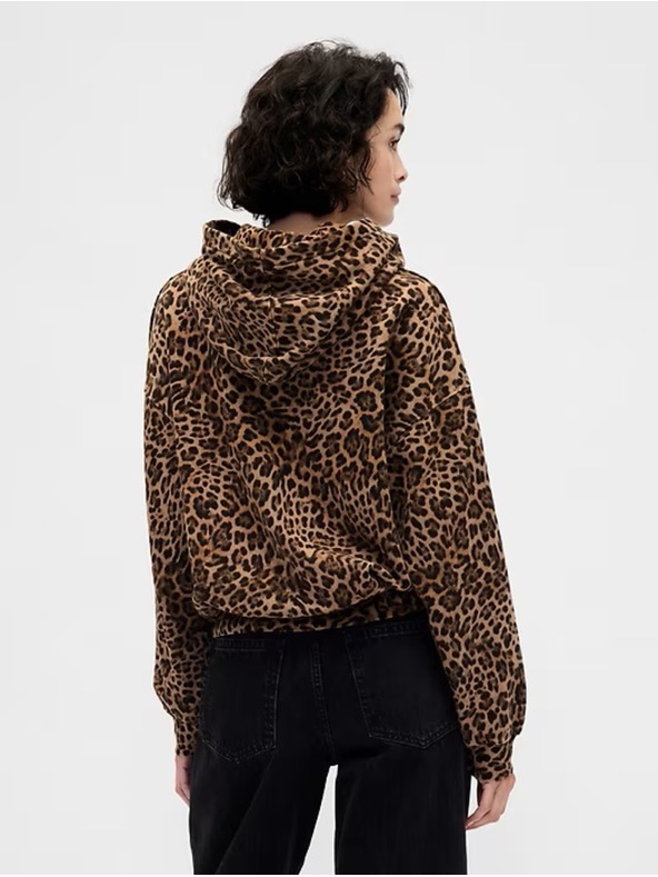 GAP Logo skraćena GAP majica s kapuljačom