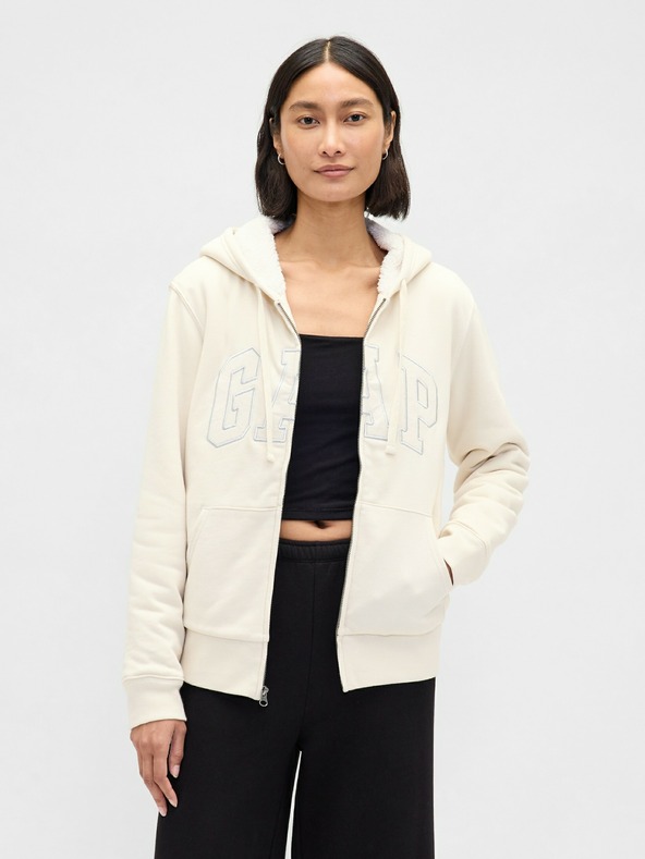 GAP Topla dukserica Logo Sherpa GAP