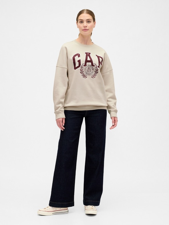 GAP Oversize dukserica s logom Gap Athletic GAP