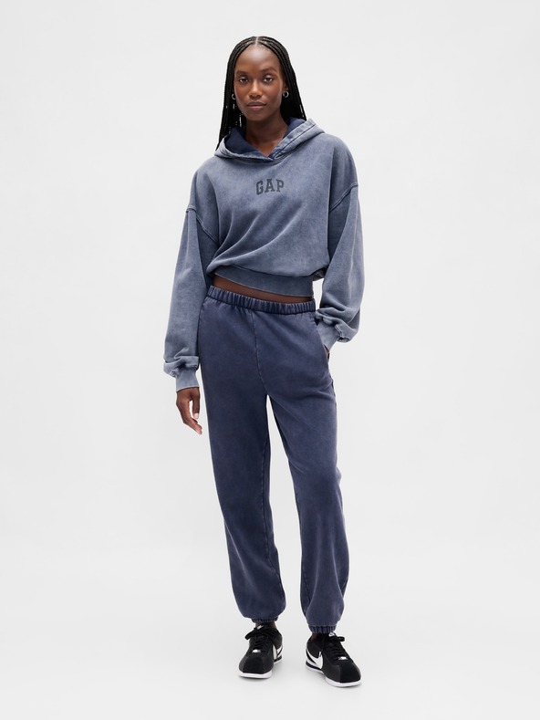 GAP Logo skraćena GAP majica s kapuljačom