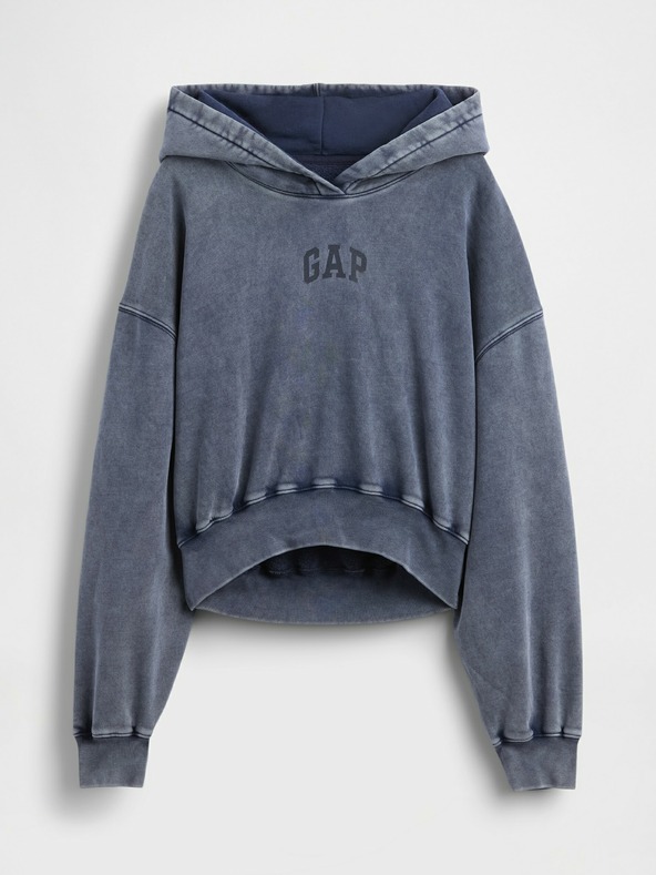 GAP Logo skraćena GAP majica s kapuljačom