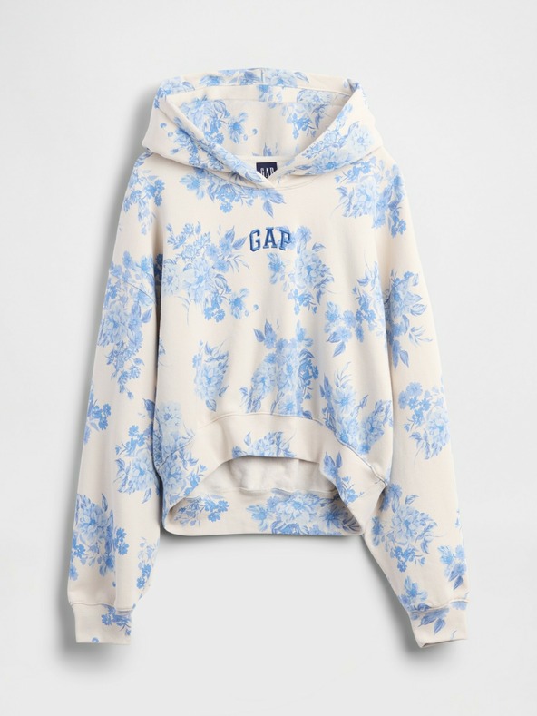 GAP Logo skraćena GAP majica s kapuljačom