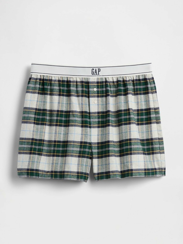 GAP Flanelne muške bokserice GAP