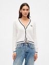 GAP Crop kardigan s logom GAP