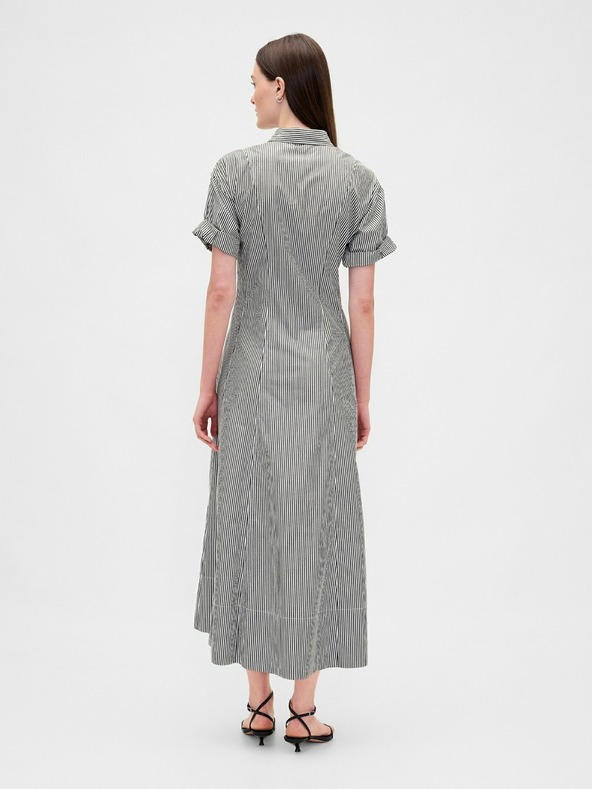 GAP GAP košulja midi haljina od poplina