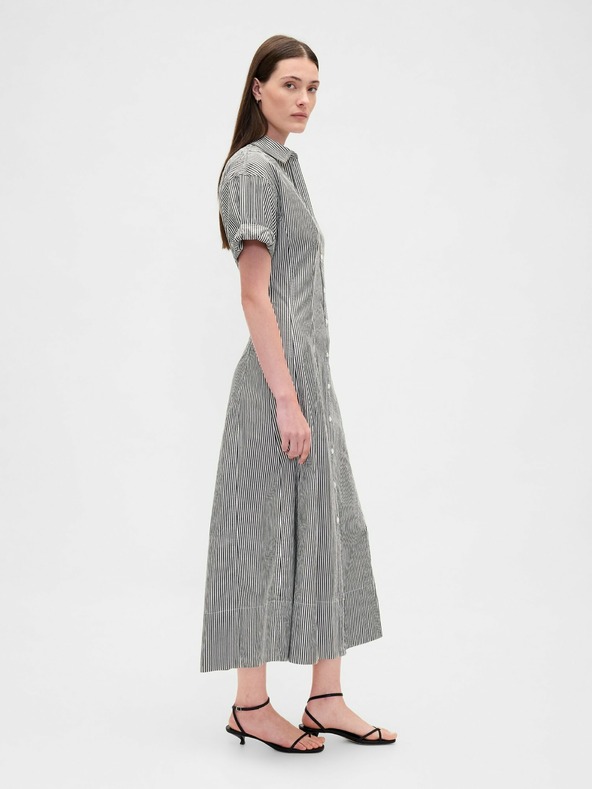 GAP GAP košulja midi haljina od poplina