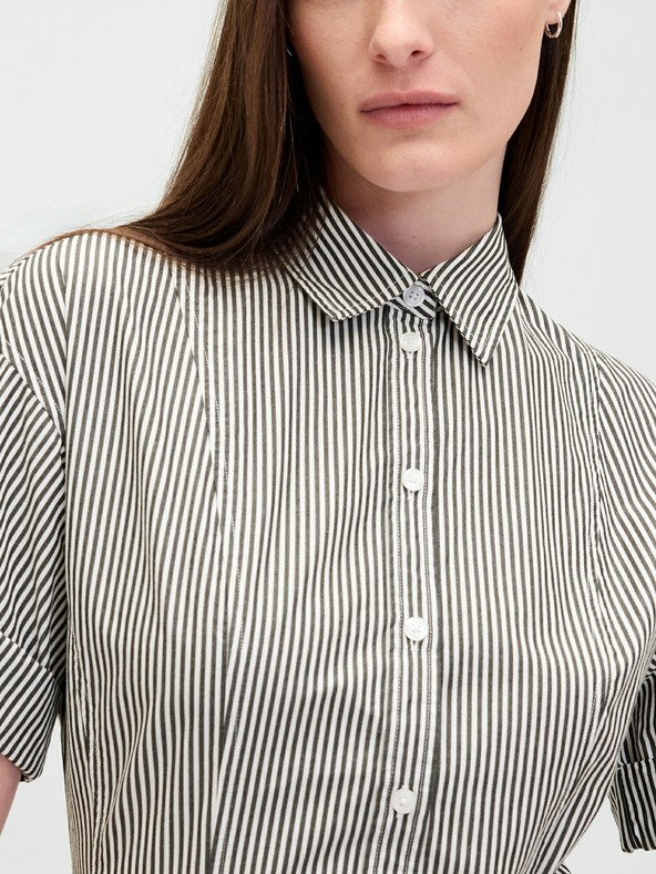 GAP GAP košulja midi haljina od poplina