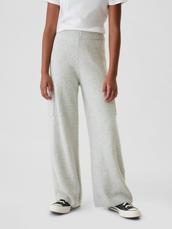 GAP Dječje pletene cargo hlače CashSoft GAP