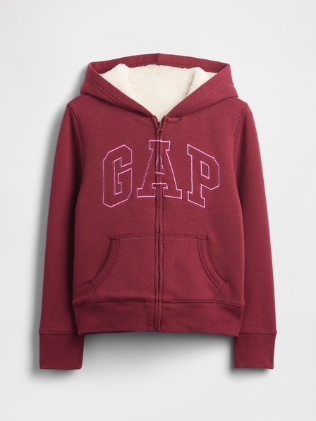 GAP Dječja toplinska dukserica Logo Fleece GAP