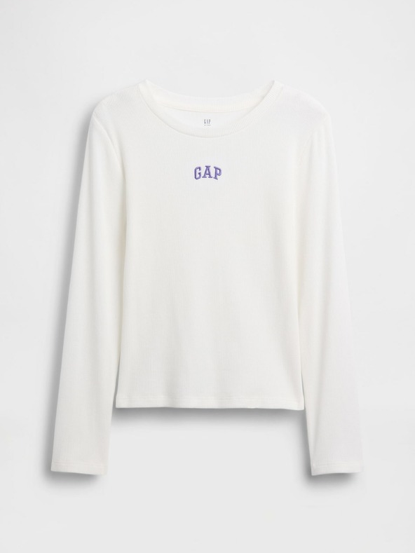 GAP Dječje rebraste majice s logom GAP