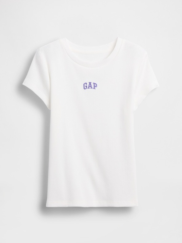 GAP Dječje rebraste majice s logom GAP