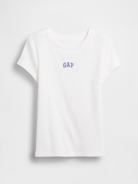 GAP Dječje rebraste majice s logom GAP