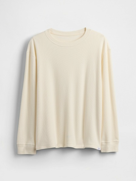 GAP Dječja majica s waffle uzorkom GAP