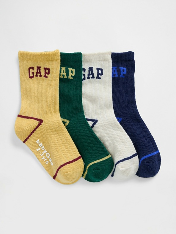 GAP Baby čarape s logom, 4 para GAP