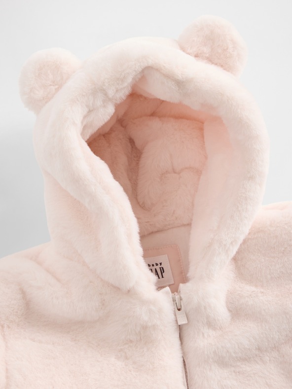 GAP Baby kombinezon od umjetnog krzna GAP