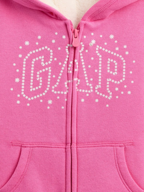 GAP Baby topla dukserica Logo Sherpa GAP