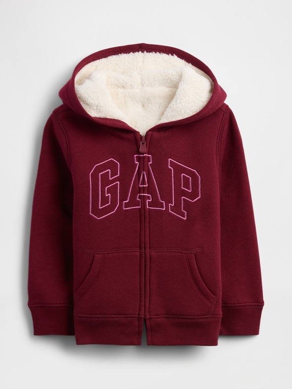 GAP Baby topla dukserica Logo Sherpa GAP