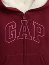 GAP Baby topla dukserica Logo Sherpa GAP