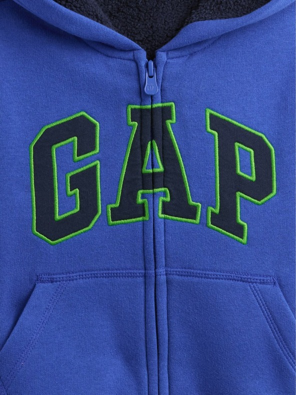 GAP Baby topla dukserica Logo Sherpa GAP