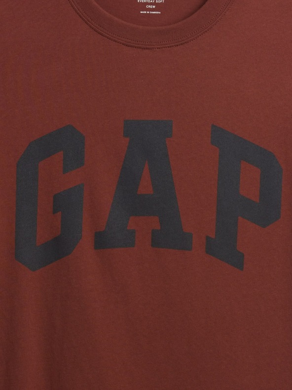 GAP Majica s logom Everyday Soft GAP