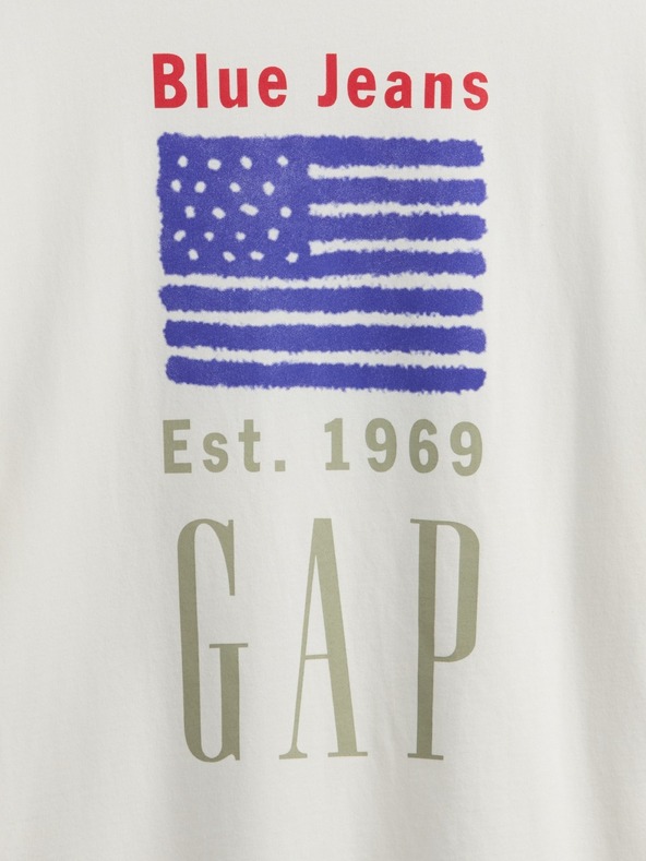 GAP Majica s logom Americana GAP