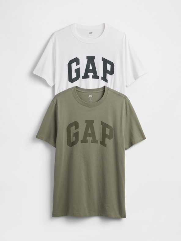 GAP Majica s logom Everyday Soft, 2 kom. GAP