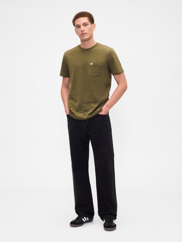 GAP Majica kratkih rukava s džepom Gap