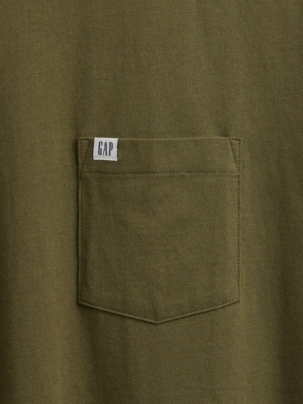 GAP Majica kratkih rukava s džepom Gap