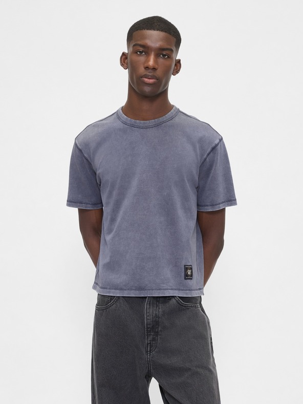 GAP Crop majica Heavyweight GAP