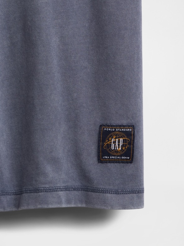 GAP Crop majica Heavyweight GAP