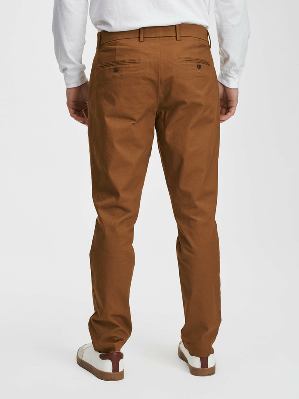 GAP Khaki slim fit hlače GapFlex GAP