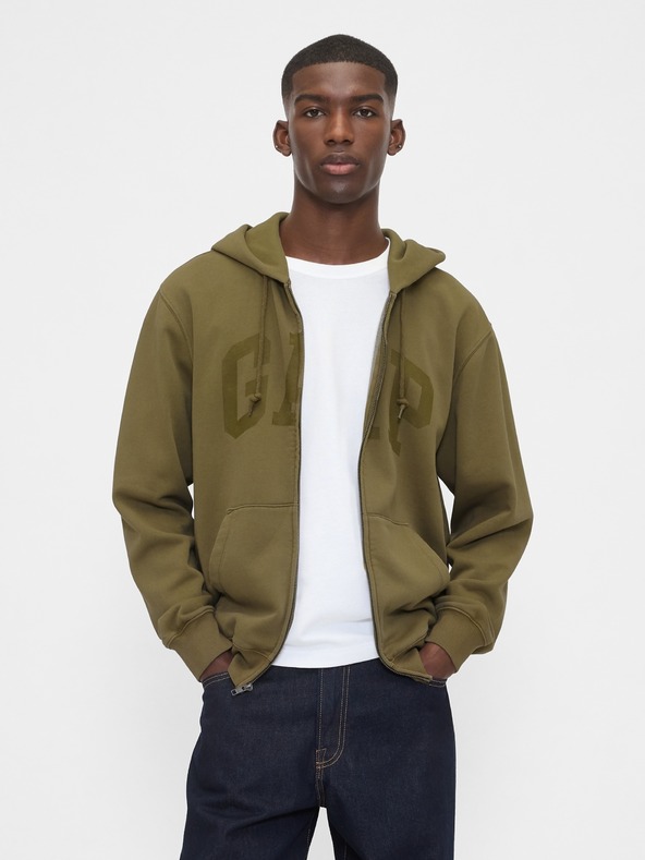 GAP Mikina s logem VintageSoft GAP