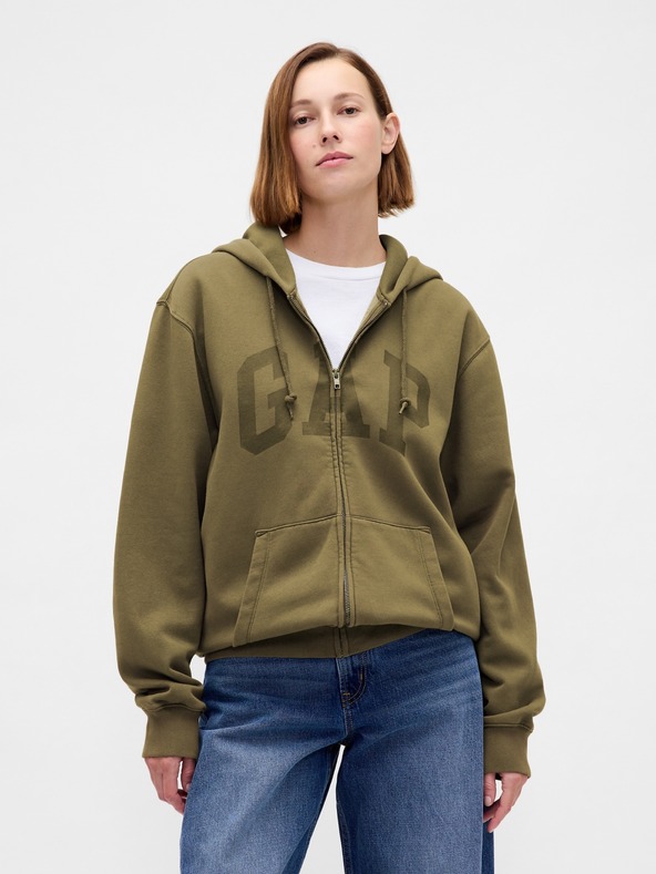 GAP Mikina s logem VintageSoft GAP