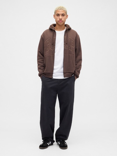 GAP Zatopljena dukserica s logom GAP