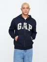 GAP Mikina s logem Fleece GAP