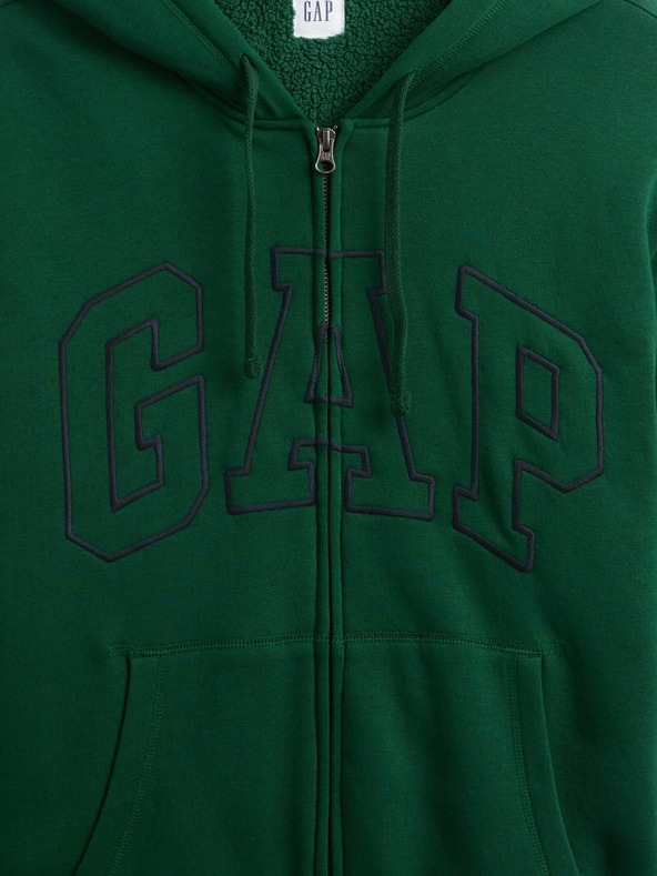 GAP Zatopljena dukserica s logom GAP