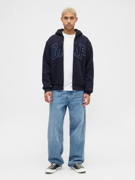 GAP Zatopljena dukserica s logom GAP