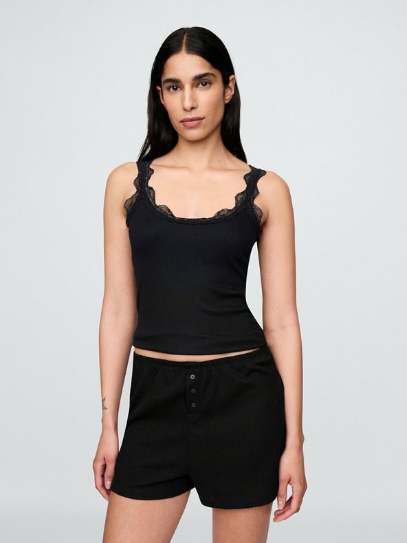 GAP Pidžama top s čipkom GAP