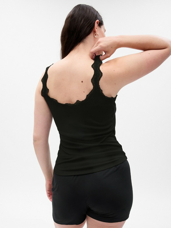 GAP Pidžama top s čipkom GAP