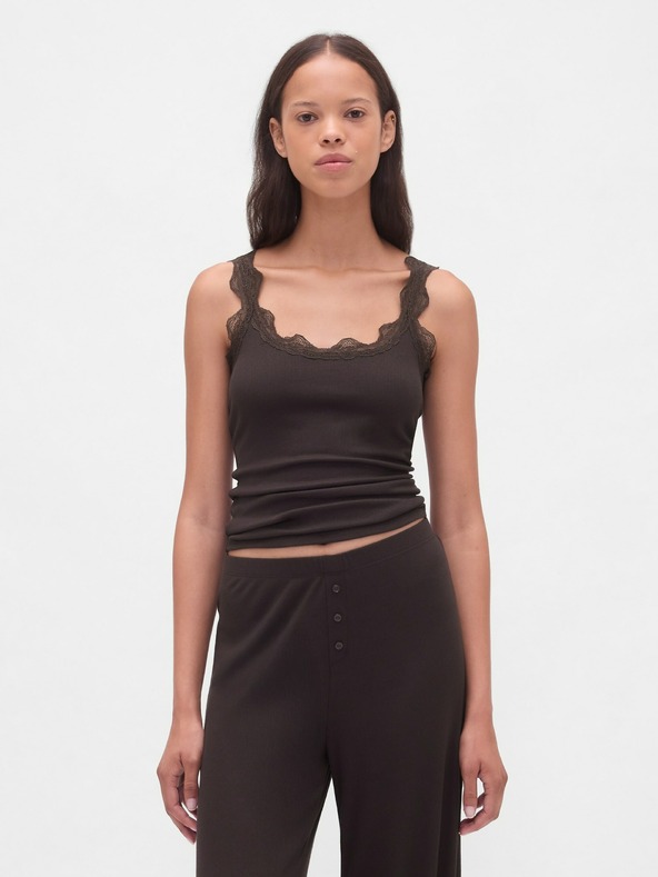 GAP Pidžama top s čipkom GAP