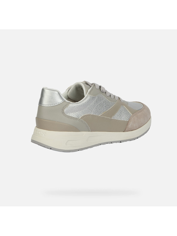 Geox Srebrne ženske tenisice Geox Bulmya