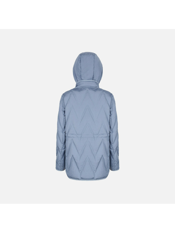 Geox Svijetlo plave ženske pernate jakne Geox Plummery