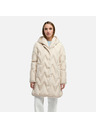 Geox Krem ženske pernate jakne Geox Plummery