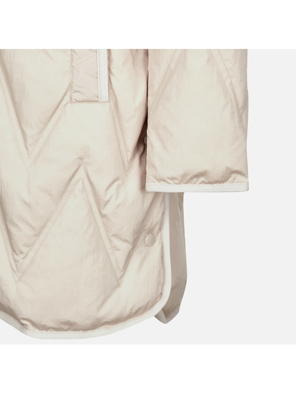 Geox Krem ženske pernate jakne Geox Plummery