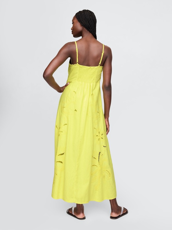 GAP GAP lanena maksi haljina