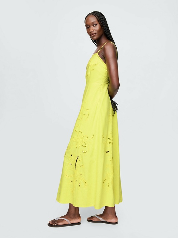 GAP GAP lanena maksi haljina