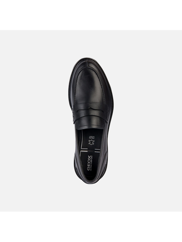 Geox Crne ženske mokasine Geox Walk zadovoljstvo