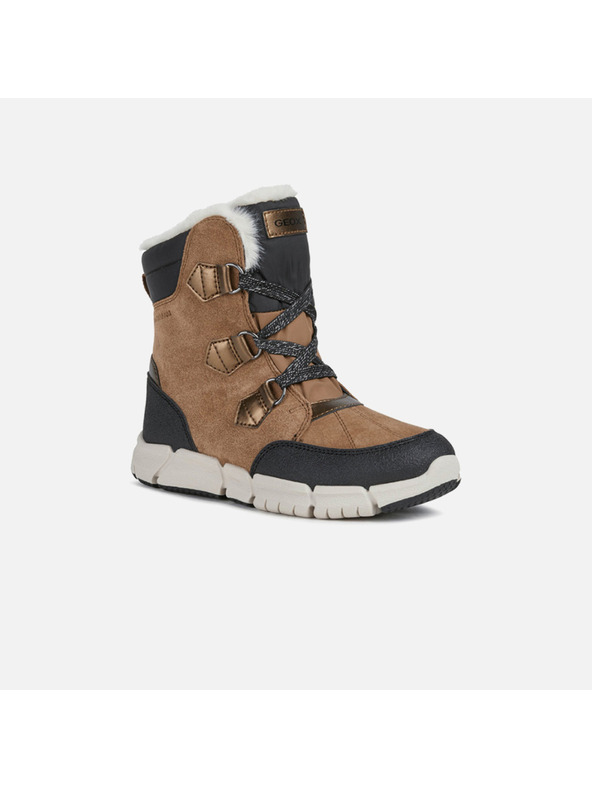 Geox Svijetlo smeđe Geox Flexyper AB gležnjače za djevojčice